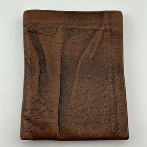 Vintage Mens Tilley genuine calf leather wallet